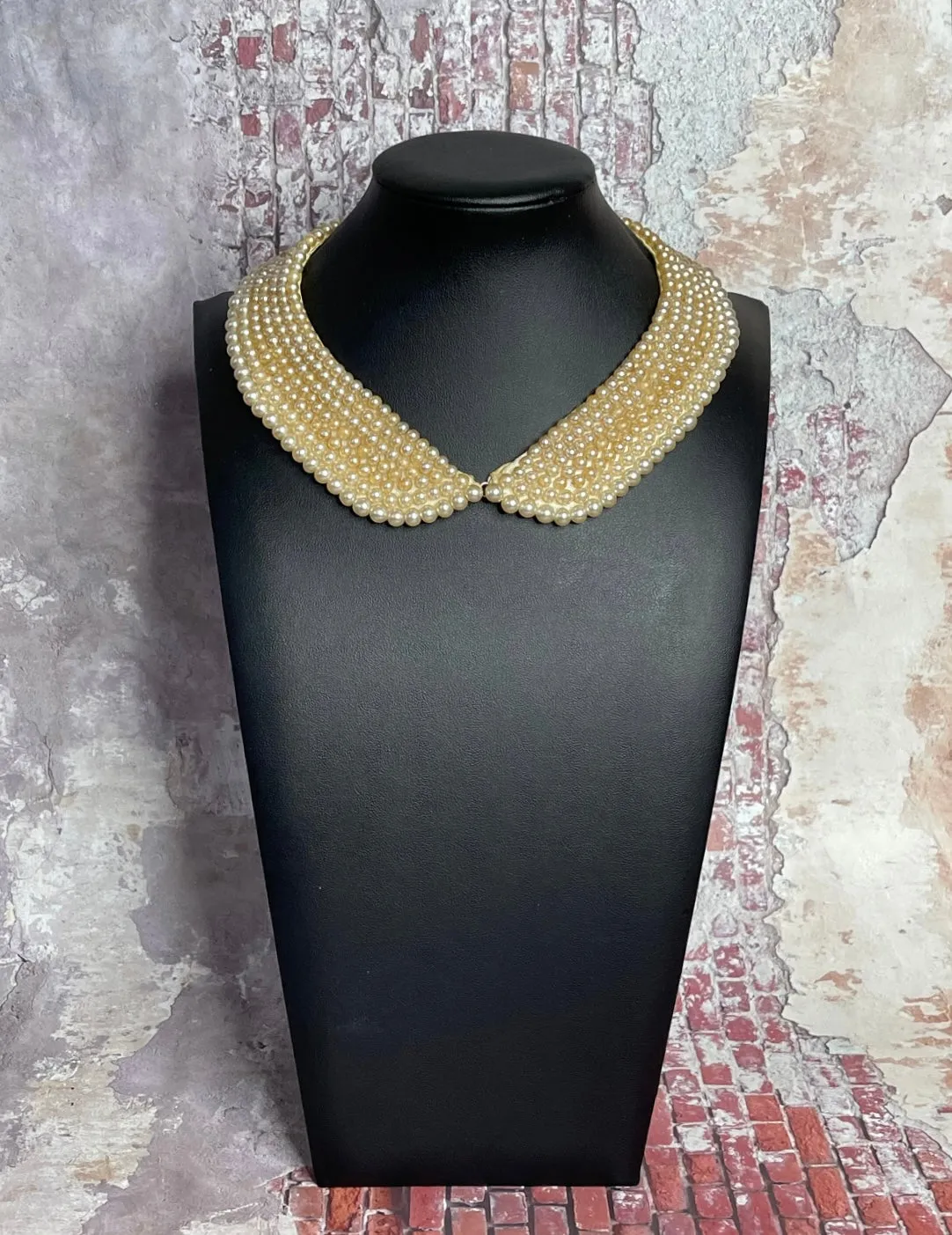 1950’s Graduated Faux Champagne Pearl Collar