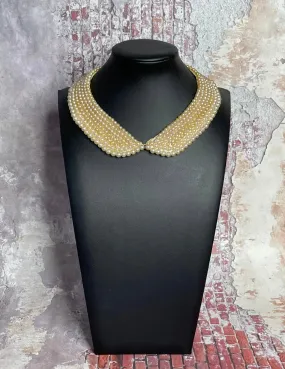 1950’s Graduated Faux Champagne Pearl Collar