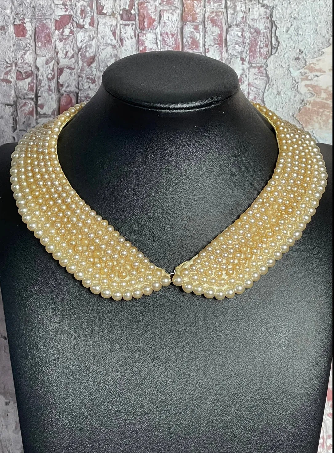1950’s Graduated Faux Champagne Pearl Collar