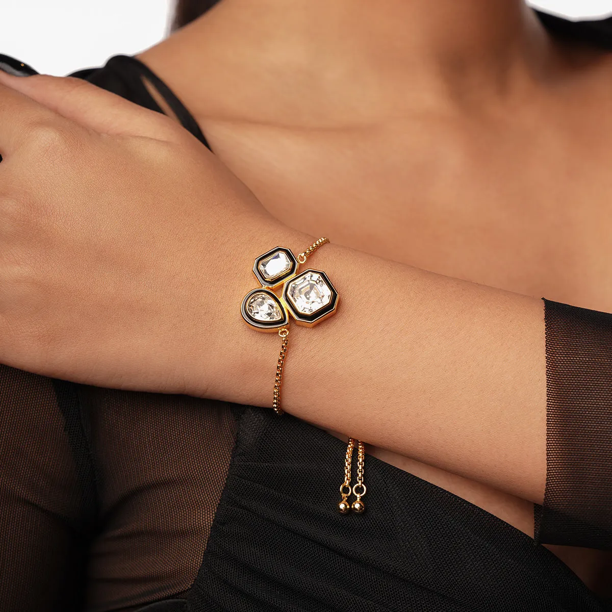 Bougie Trio Crystal Bracelet