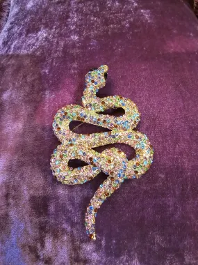 Brosch Snake Faded Multi