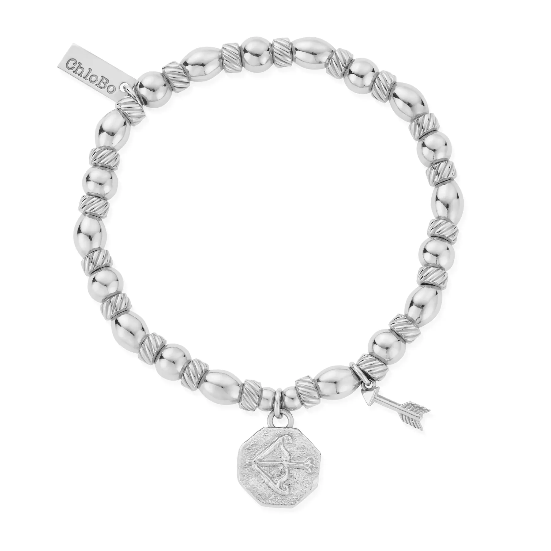 CHLOBO Silver Graceful Arrow Bracelet