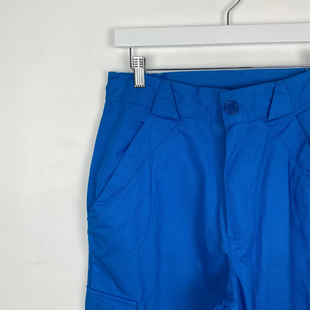 Electric Blue Cargos - SMALL