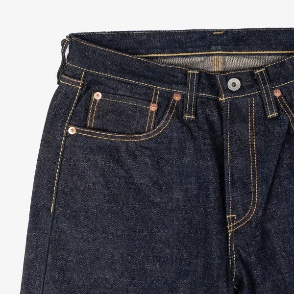 IH-555S- 18oz Vintage Selvedge Denim Super Slim Cut Jeans - Indigo