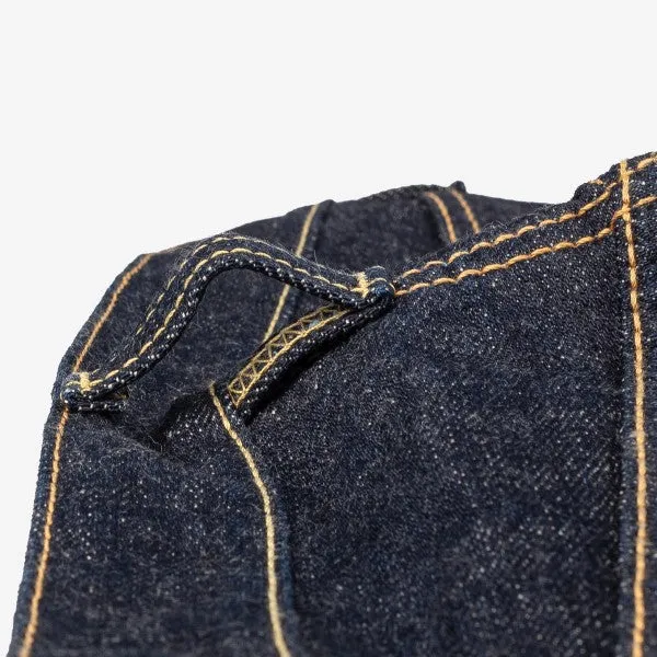IH-555S- 18oz Vintage Selvedge Denim Super Slim Cut Jeans - Indigo