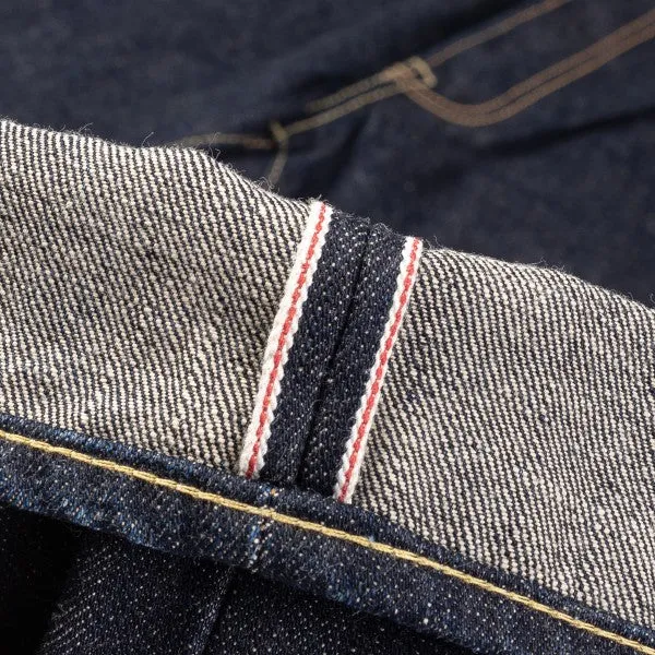 IH-555S- 18oz Vintage Selvedge Denim Super Slim Cut Jeans - Indigo