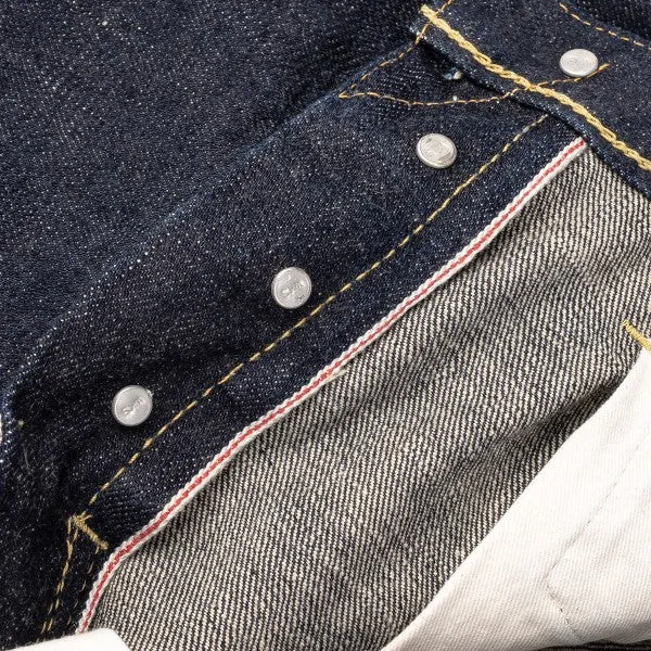 IH-555S- 18oz Vintage Selvedge Denim Super Slim Cut Jeans - Indigo