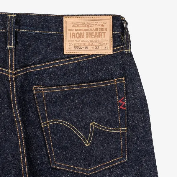 IH-555S- 18oz Vintage Selvedge Denim Super Slim Cut Jeans - Indigo