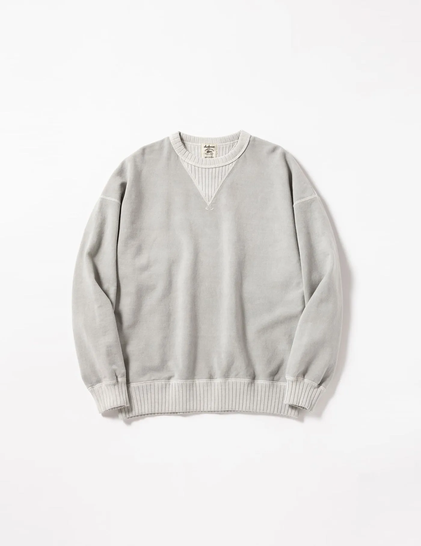 JM7355 FADED SWEAT CREWNECK
