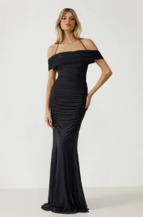 LEXI Australia   Livia Dress - Charcoal