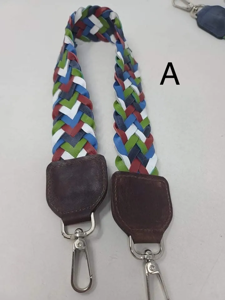 MULTICOLOR BRAIDED SHOULDER STRAPS ✅️ (no denim)