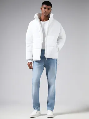 Nuon Ice Blue Relaxed - Fit Mid - Rise Jeans