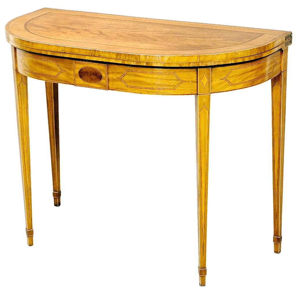Pair of Mahogany Card Tables