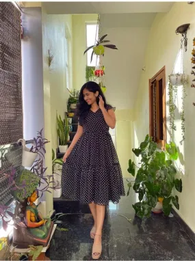 Party Wear Midi Gown Kurti