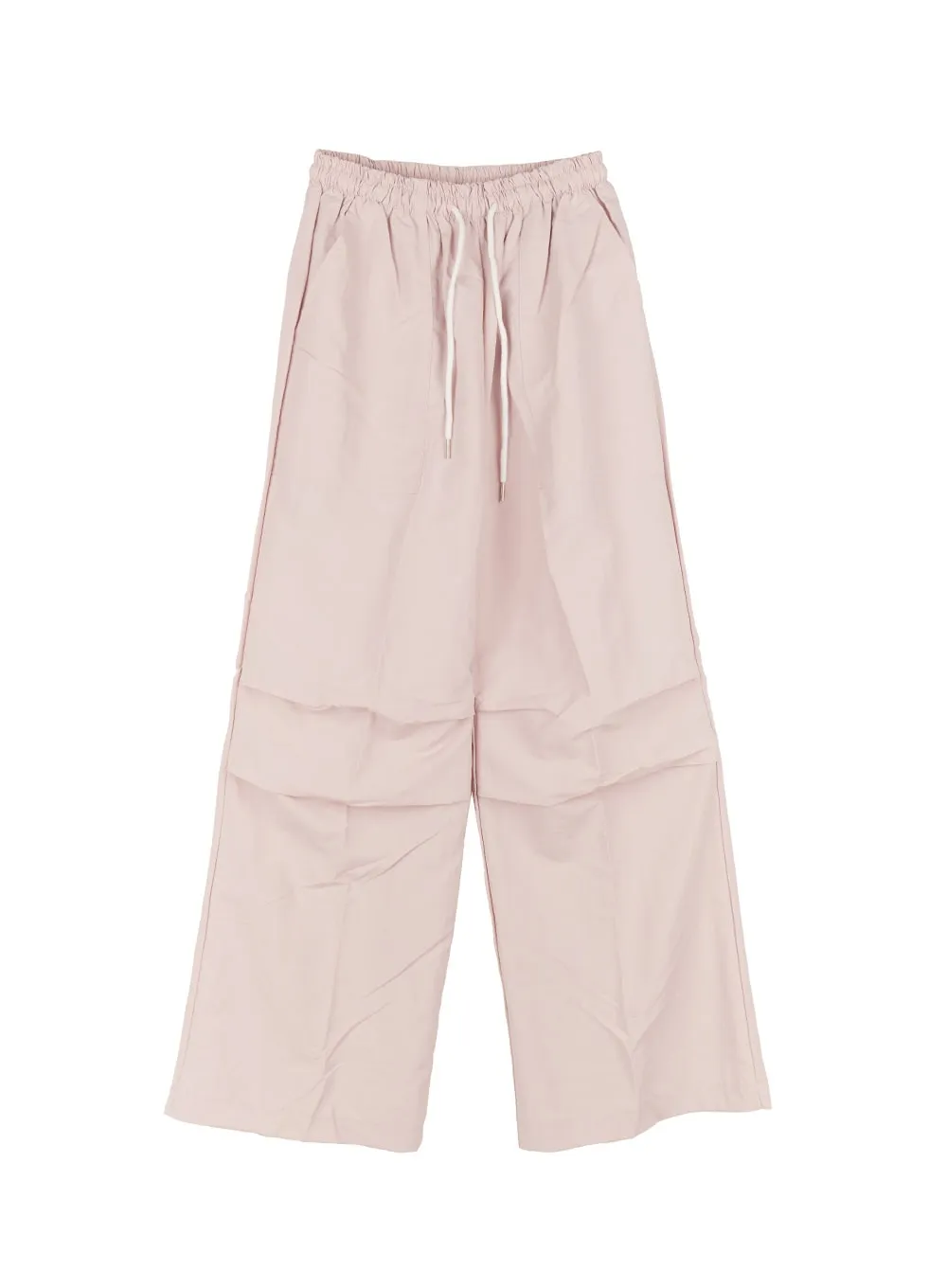 Pintuck Pocket Wide-Fit Sweatpants CA504