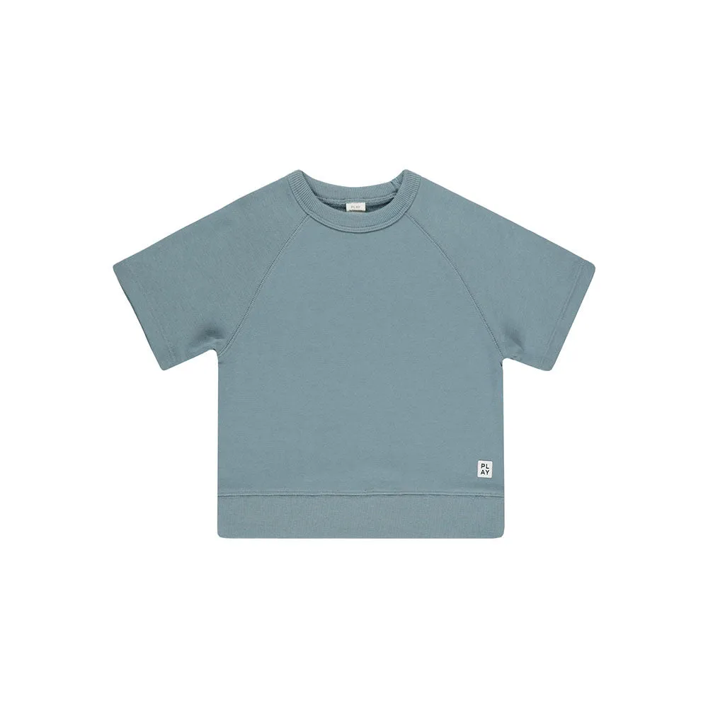 Short Sleeve Sweatshirt & Sweatpants Set | Ocean