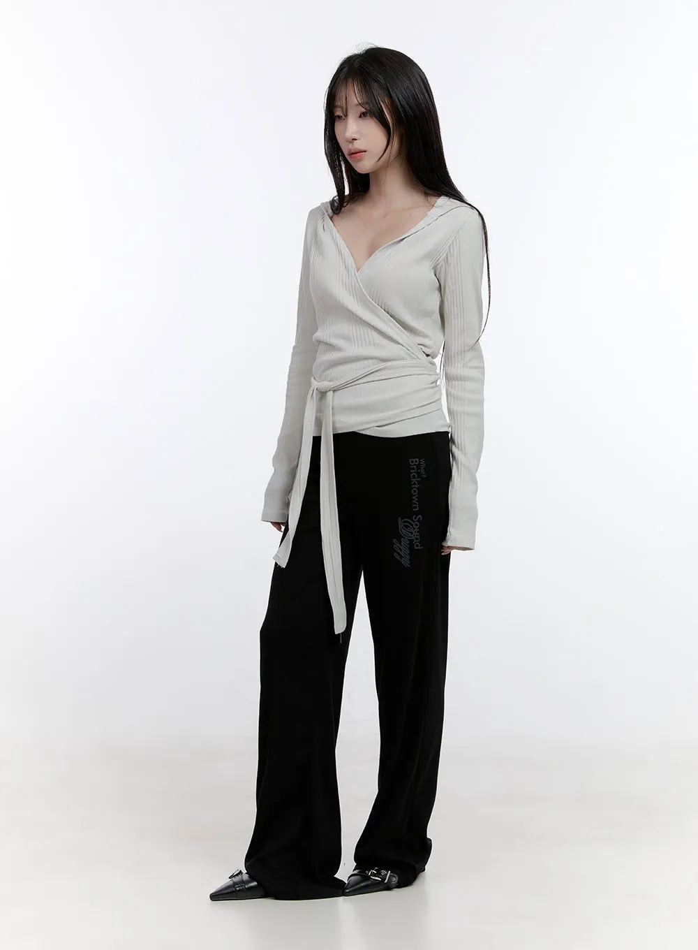Straight-Fit Printed Sweatpants CO418